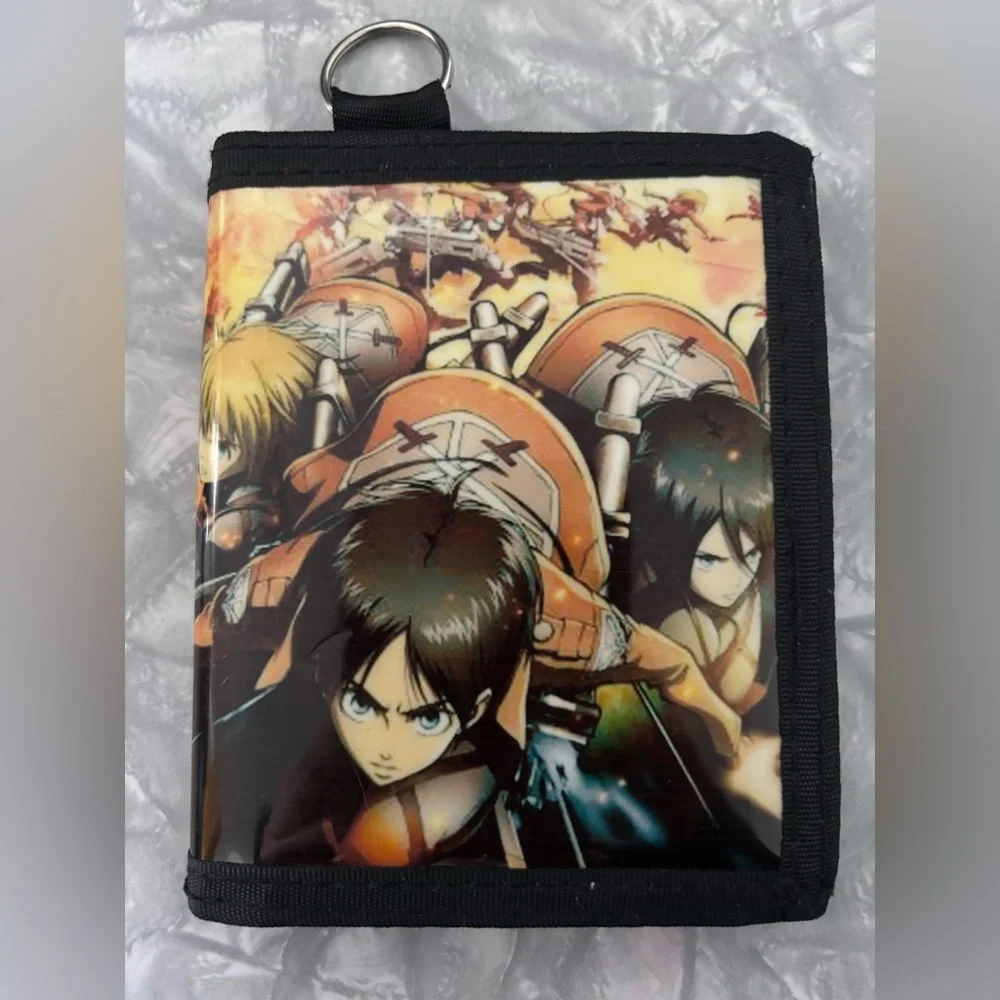 Attack on Titan Trifold Velcro Wallet Anime